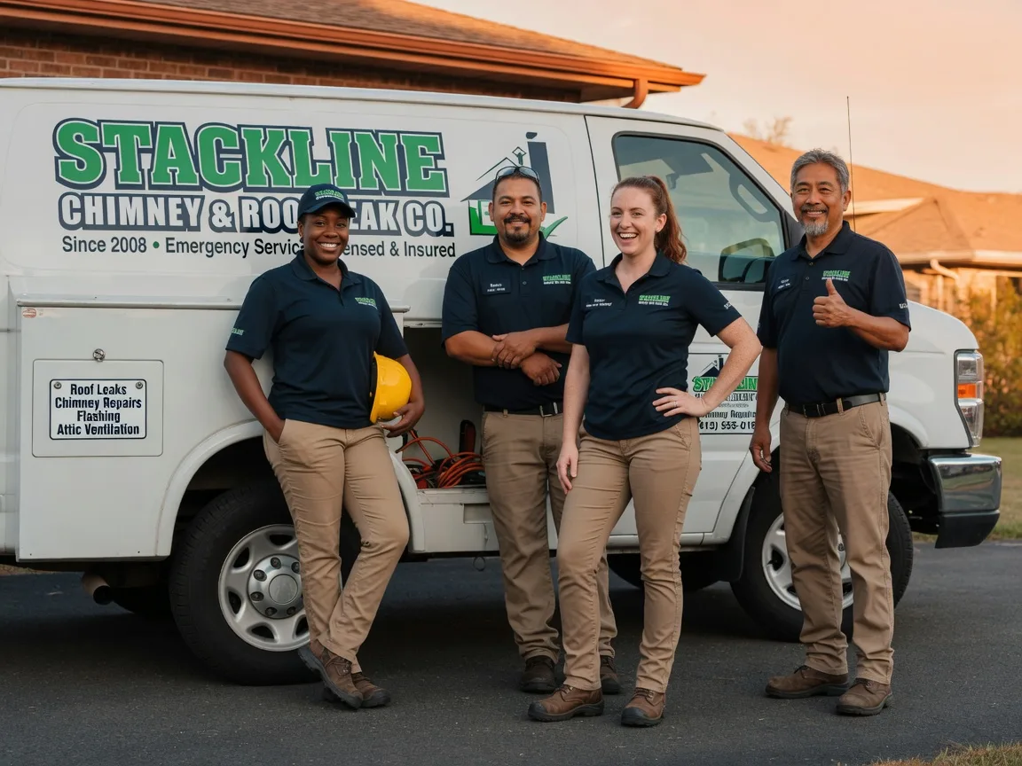 Chimney flashing repair company in Willard, OH